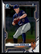 2021 Bowman Draft Calvin Ziegler #BDC-123 Chrome