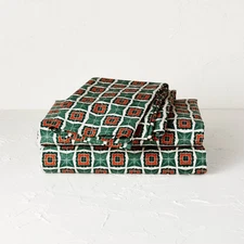 Printed Cotton Percale Sheet Set - Opalhouse designed with Jungalow