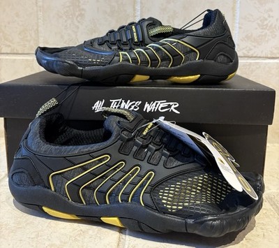 Body Glove Men's 3T Barefoot Hero Beach Pool Water Shoes Black/GreyYellow Size 8