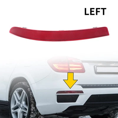 Rear Left Bumper Reflector For Mercedes Benz X166 GL CLASS GL350 GL450 GL550 - Imagen 1 de 4