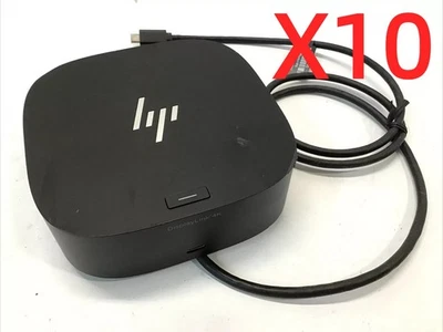 LOT OF 10 HP USB-C Universal Dock Docking Station 5TW10UT HSN-IX02 G5 Black - Image 1 of 4