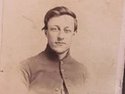 young Civil War soldier cdv photograph