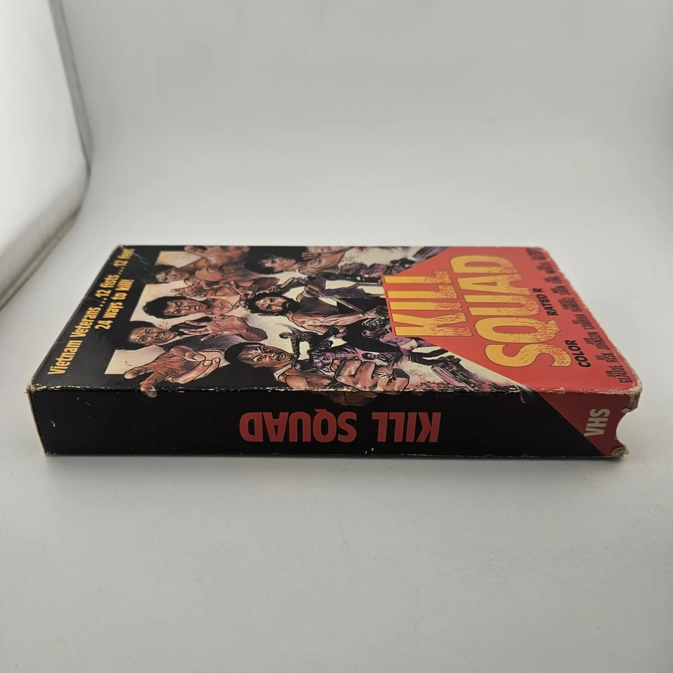 Kill Squad - VHS - 1981 - Kung Fu - Martial Arts - Color - Rare - Image 4 of 4
