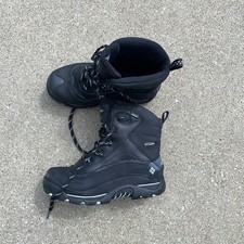 Columbia Omni Grip 400 Grams Women s Black Waterproof Snow Boots Size 8