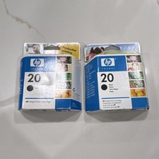 HP 20 Black Inkjet Cartridge Genuine Original for Deskjet 610 Apollo P-2100U