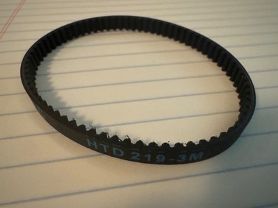HTD-219-3M-6 Rubber Timing Belt 73 Teeth 219mm Pitch Length x 6mm Width