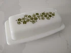Vintage 1970s Pyrex 72-B Crazy Daisy Spring Blossom Butter Dish