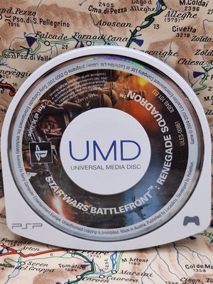 PSP PlayStation Portable Spiel UMD Star Wars Battlefront Renegade Squadron