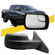 Right Passenger Side Mirror Compatible with Passenger Side-5Pins Texture Black