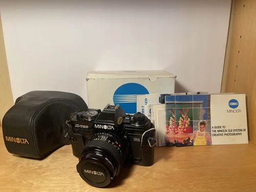 MINOLTA X-700 35mm Camera with 50mm 1:1.4 Lens  Original Box *ORIGINAL OWNER* 