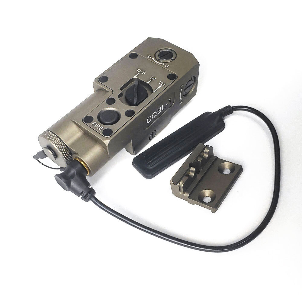 SOTAC Metal CQBL-1 Green Dot Laser + IR Laser Indicator Sight For