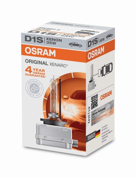 D1S 12V 35W Pk32D-2 Original Xenarc Faltschachtel Osram Xenon Brenner Birne .-image