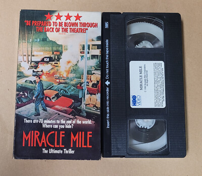 ''MIRACLE MILE'' VHS NTSC