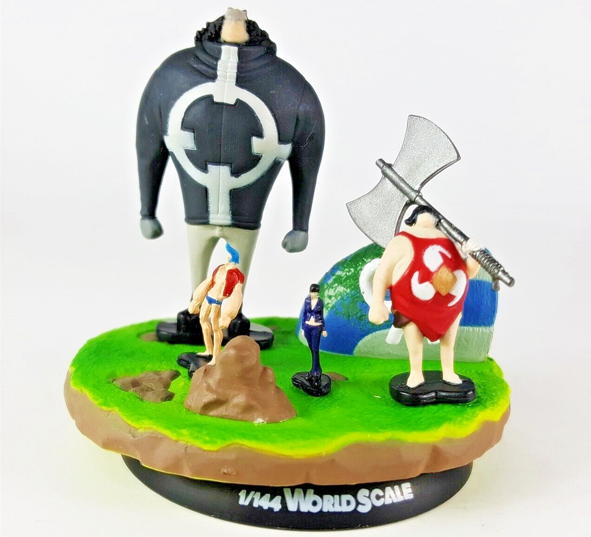 One Piece Kuma Franky Sentomaru 1/144 World Scale Diorama Figure 