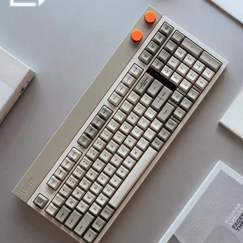 Lofree Block 98 Key 2.4G Wireless Bluetooth Wired Mechanical Keyboard + Mouse - Picture 6 of 22