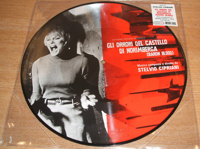 STELVIO CIPRIANI Gli Orrori Del Castello Di Norimberga Baron Blood picture disc