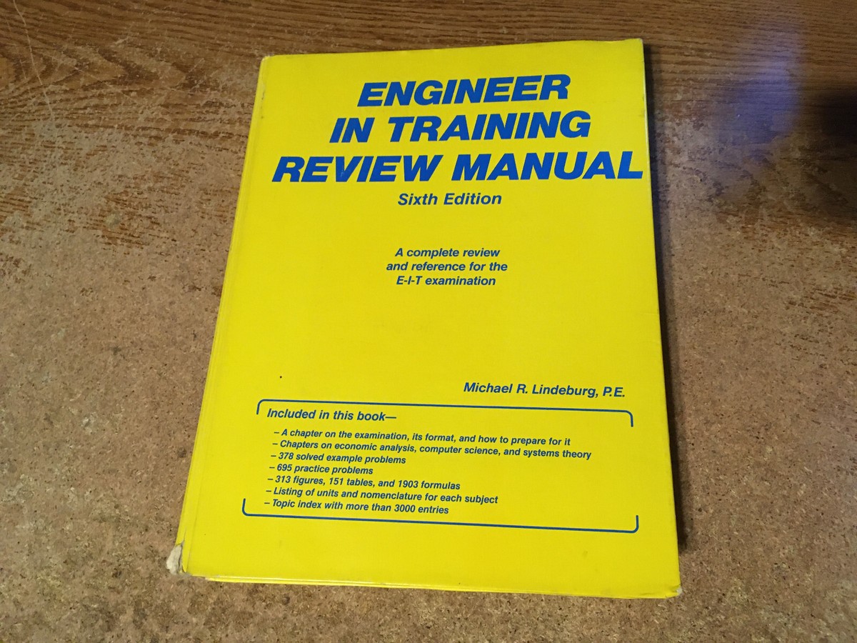 絶版　Engineer in training reference manual Engineer-in-training reference manual (Engineering reference