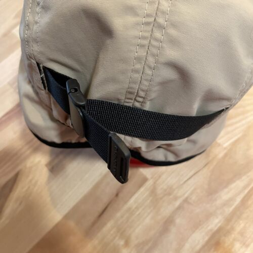 Land's End Mütze Fleece gefüttert Nylon khaki 5 Panel Gr. S/M - Bild 3 von 7