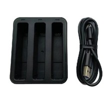 New 3-Slot Battery Charger Fast Charging Dock Station For Insta360 One X4 Camera