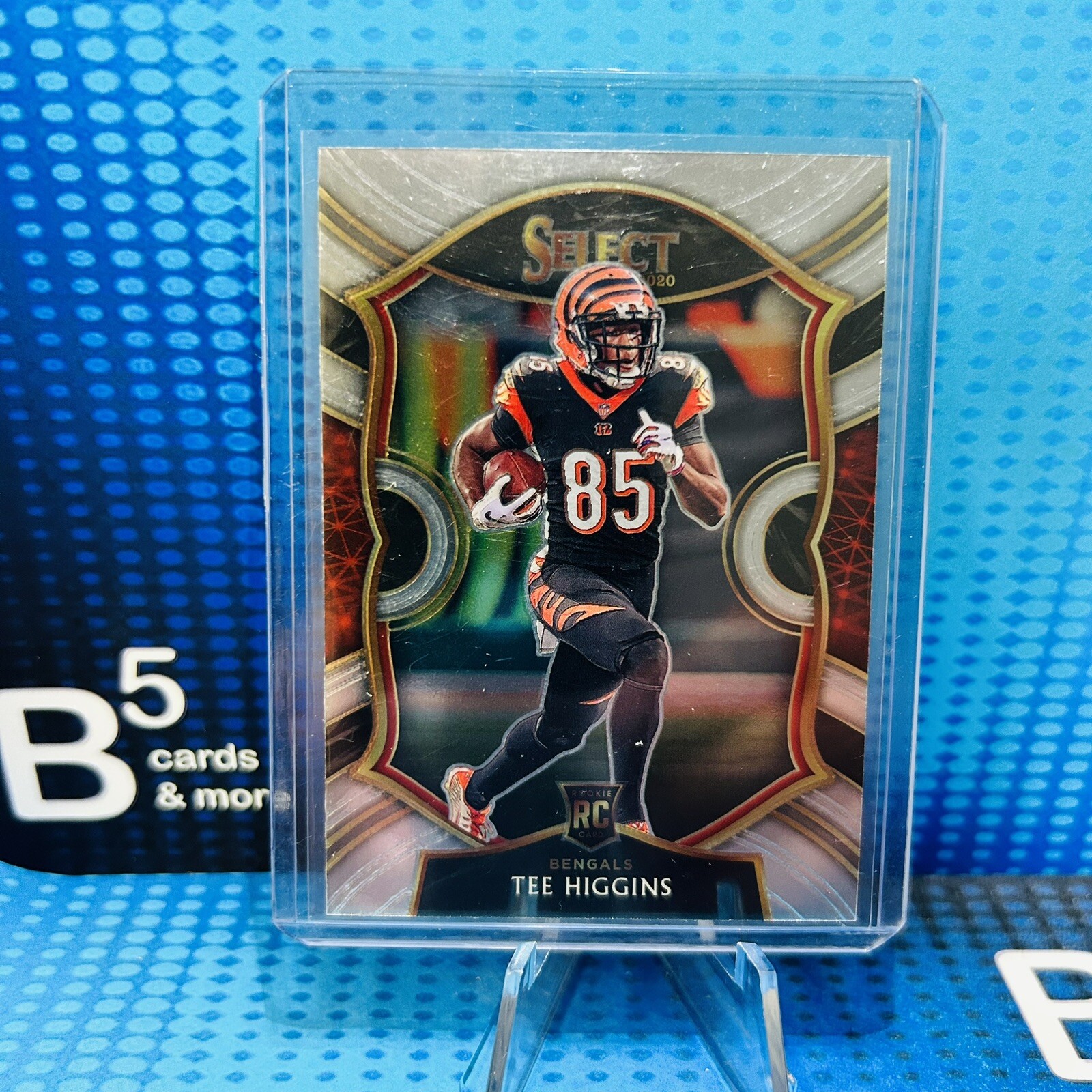 2020 SELECT TEE HIGGINS RC ROOKIE #160 PREMIER LEVEL FOOTBALL CARD BENGALS NFL