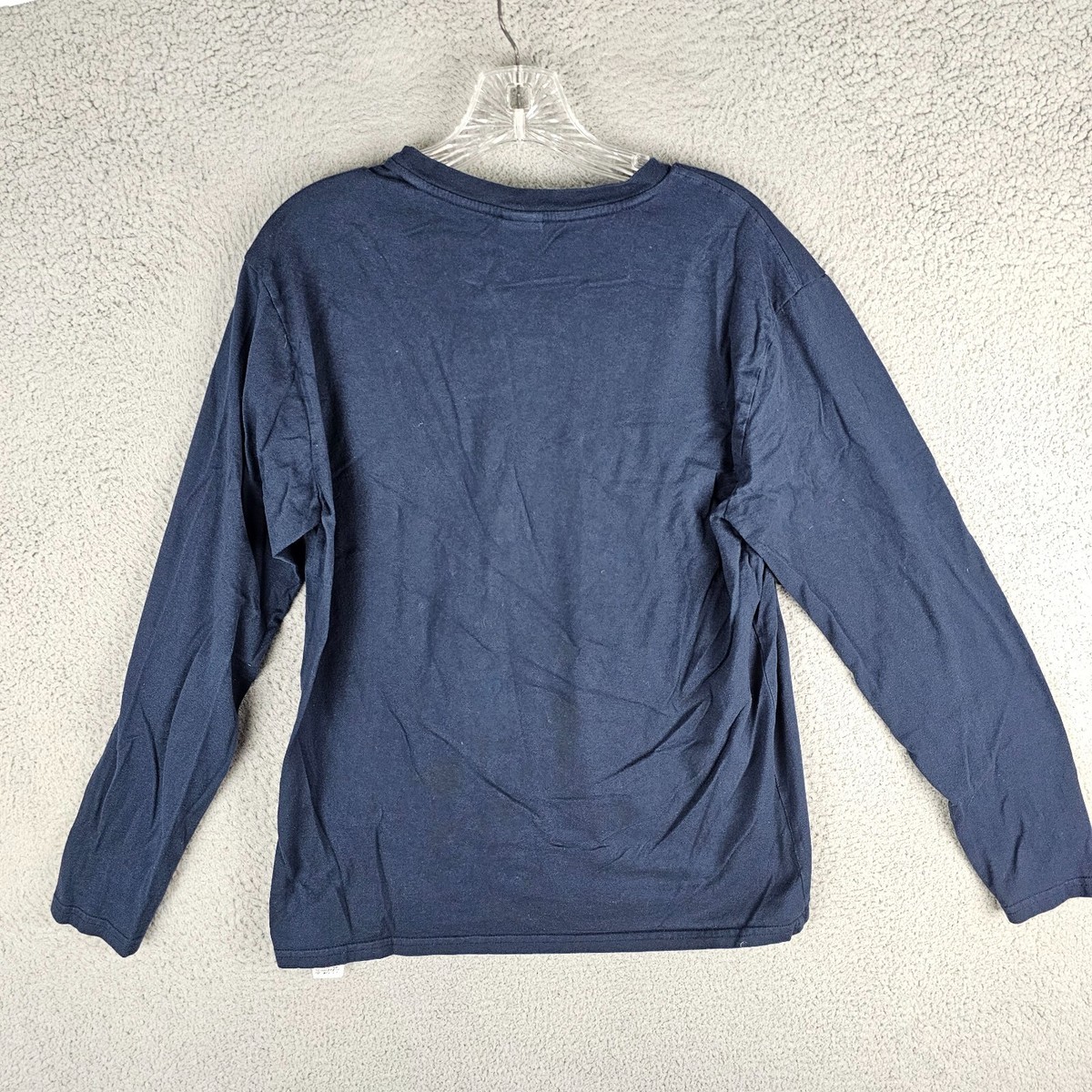 Oakley Men's Long Sleeve Tee T-Shirt Large L/S Dark Blue Mark II