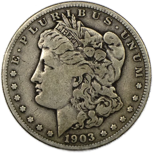1903-S San Francisco Morgan Silver Dollar $1 Very Fine VF+