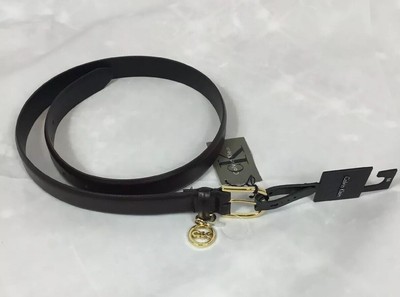 calvin klein belt gold