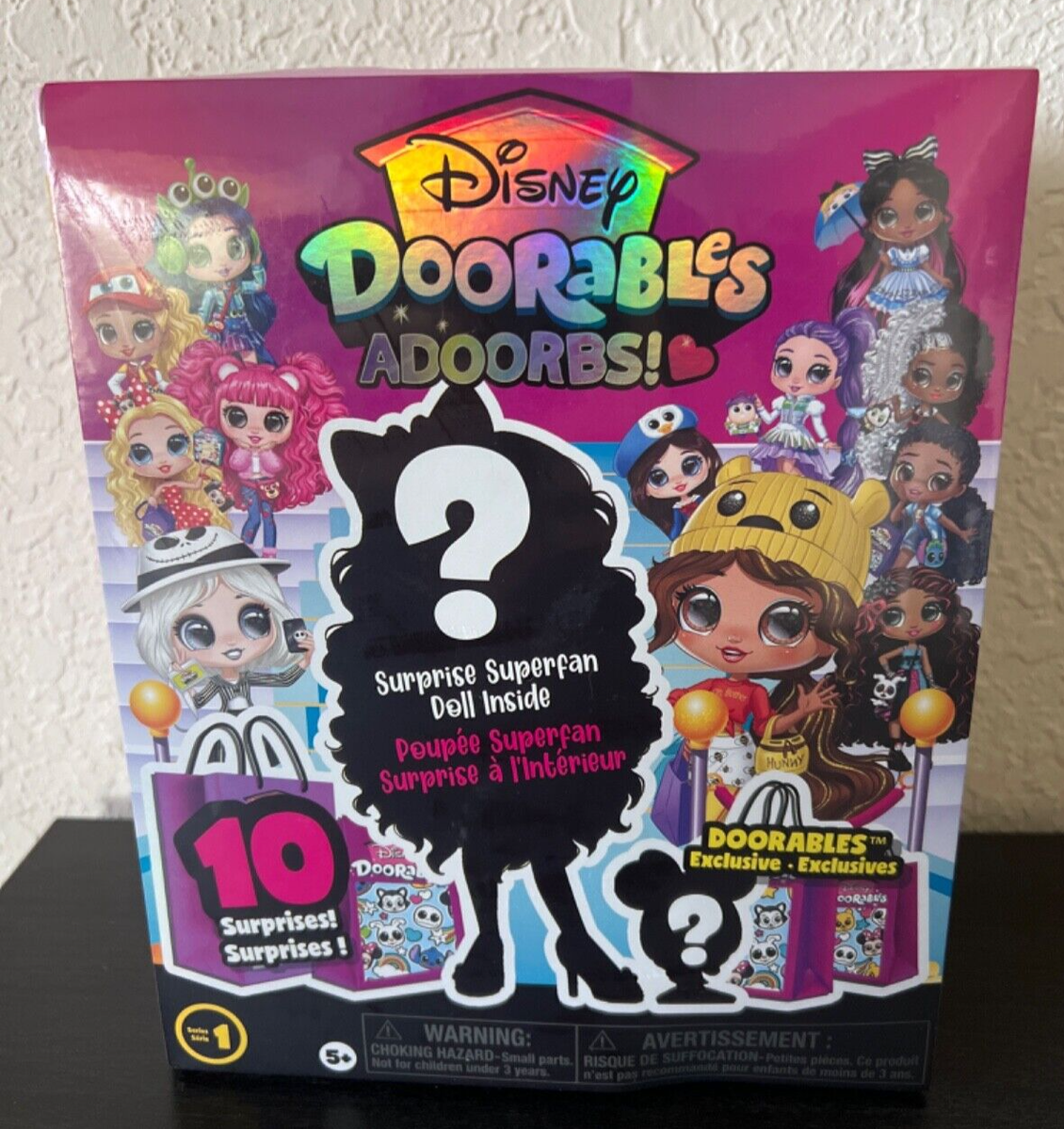 Disney Doorables Adoorbs Superfan Doll DEVIN/JACK Nightmare Before