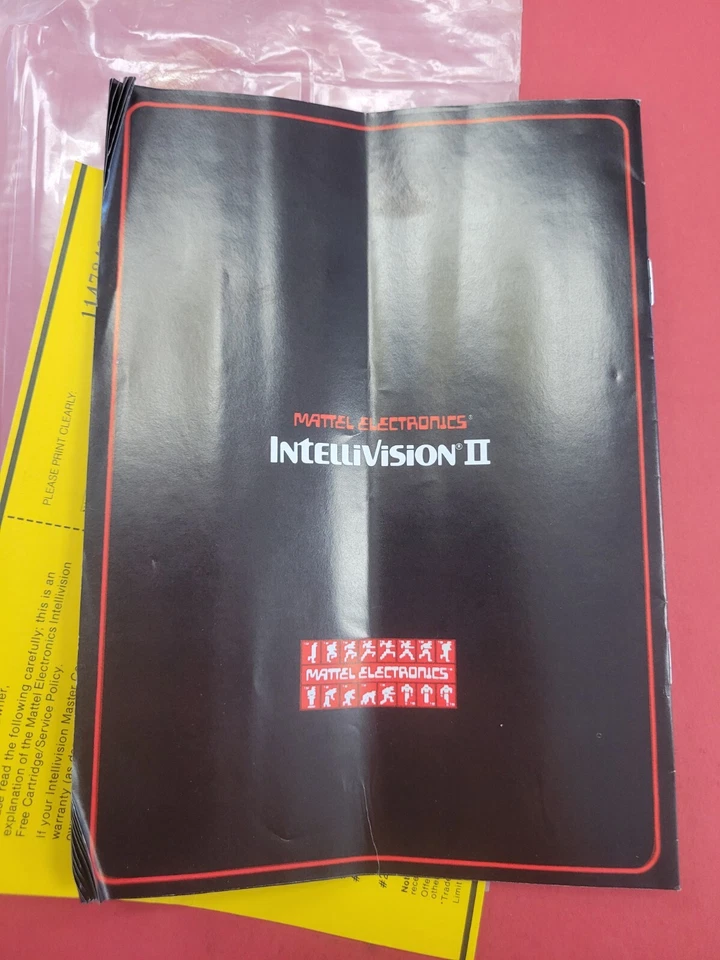 Intellivision II Owner's Manual Master Componet - Complete Lot Of Instructions - Image 4 of 4