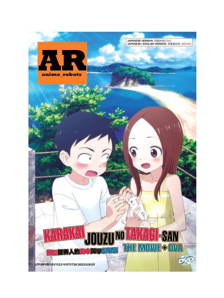 Karakai Jouzu No Takagi-san (The Movie+OVA) Anime DVD English subtitle  Region 0