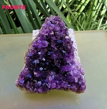 ► DRUSA  AMETISTA  CM. 7.03 x 5.67 x 3.15 URUGUAY AMETHYST   AAAA+ ◄