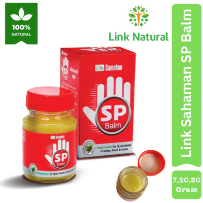 Link Samahan Ayurveda Herbal SP Balm Pain Cold Flu Headaches Relief 7g 20g 50g