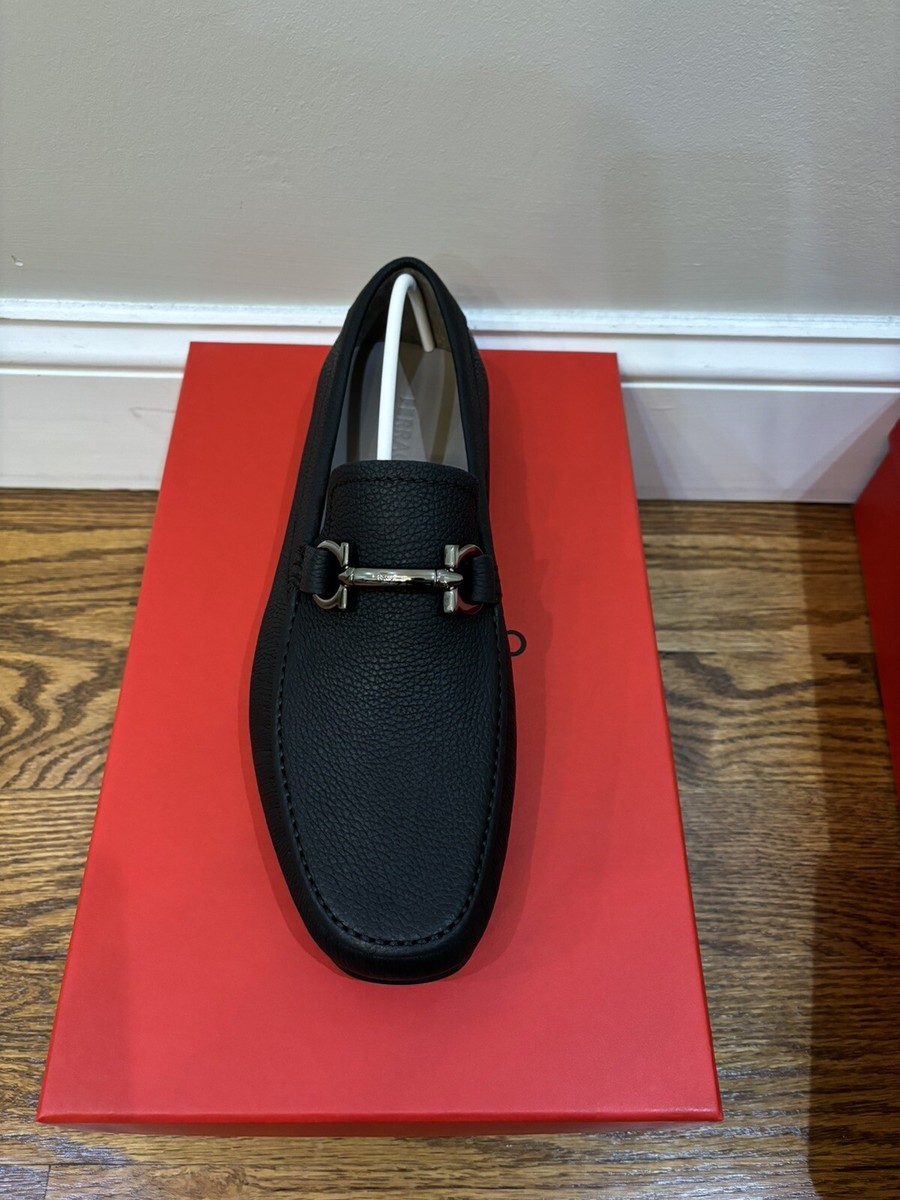 New Salvatore Ferragamo CANCUN Men Drivers Loafers Shoes 11.5 EEE