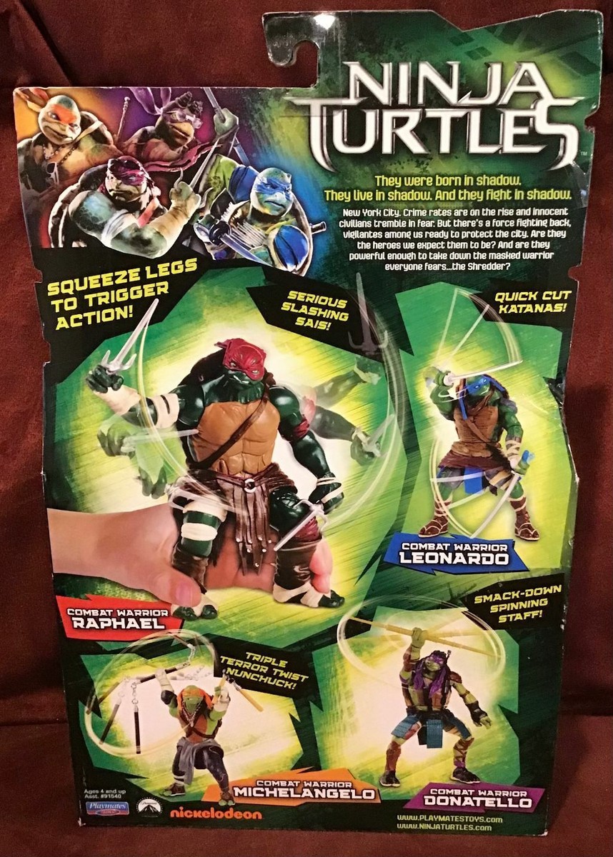 Teenage Mutant Ninja Turtles 2014 Movie Raphael Action