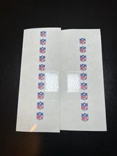 *GLOSS* 19 NFL Logos Sports Card Dividers Sticker Labels Set