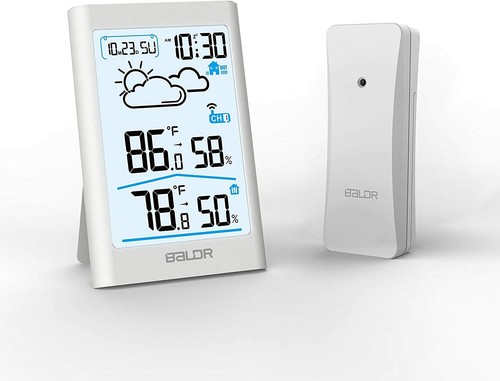 BALDR Wireless Weather Station Indoor Outdoor Thermometer Hygrometer with Sensor - Picture 7 of 7