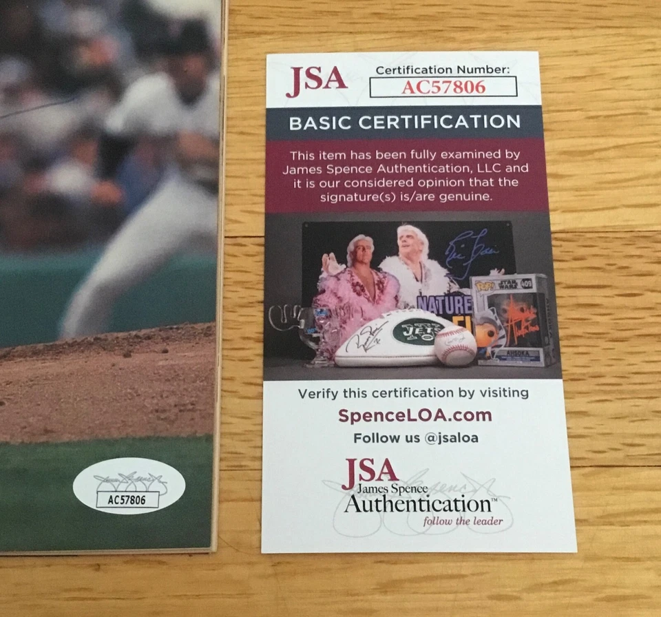 Roger Clemens Boston Red Sox MLB Signed Autograph 1986 Yearbook JSA COA - Image 3 of 4