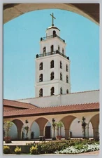 Santa Nella CA~Mission Tesoro~Now A Hotel~Bet San Francisco & Los Angeles~Vtg PC