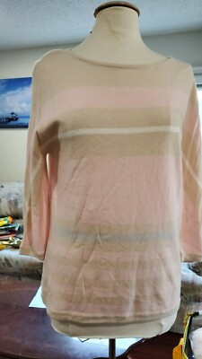 NWT Basler Women's PowderRom Strickpullis/Strickwest Pink Top Size 40 US10