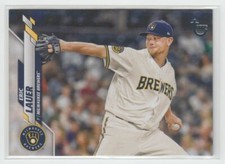 2020 Topps Eric Lauer #589 Vintage Stock SN 38 /99 MIL Milwaukee Brewers