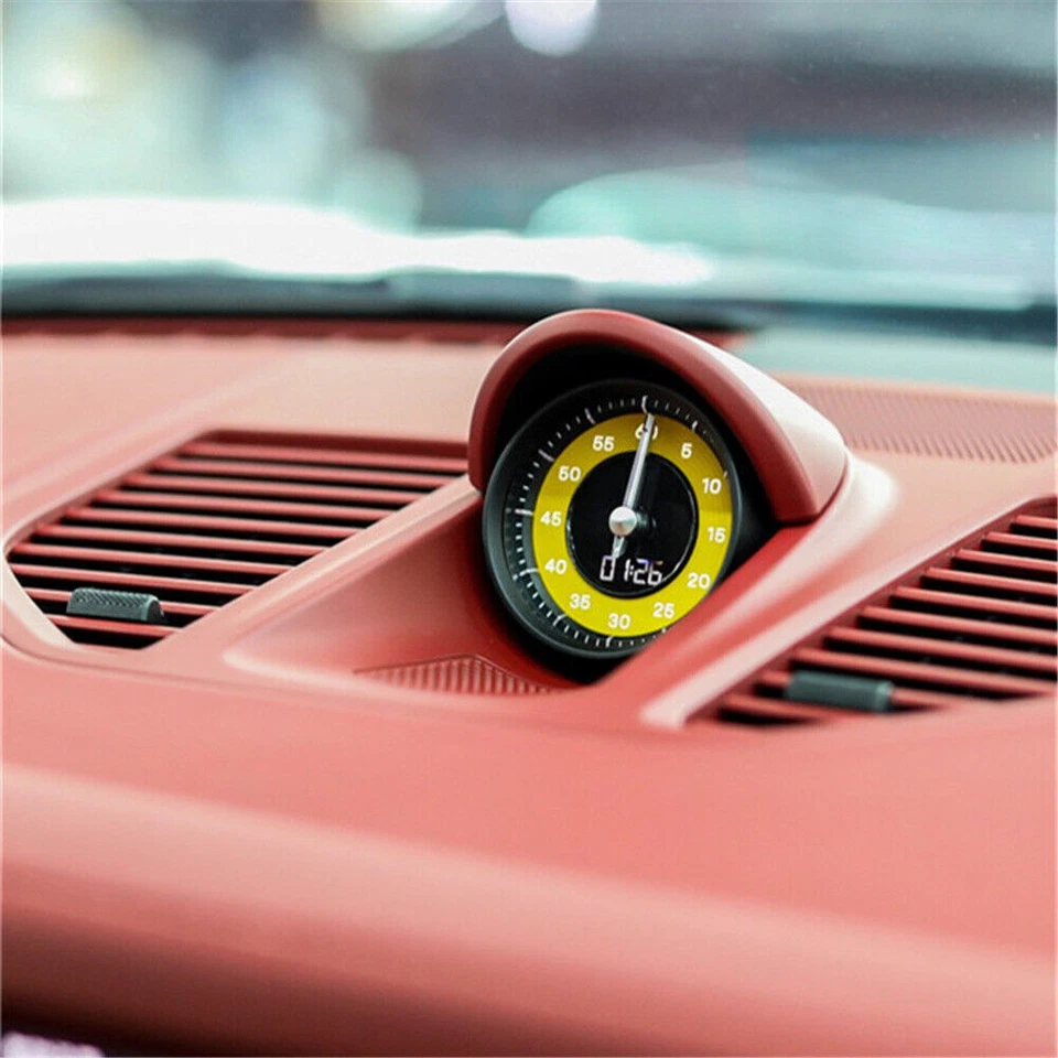 Superposición de instrumentos cronómetro esfera calibre caras para Porsche 911 992 2019-2021 Foto 2 de 4