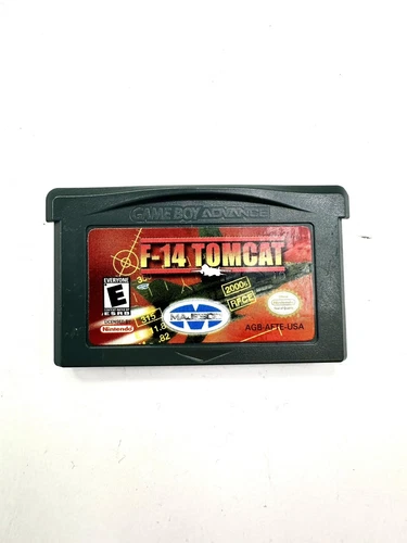 F-14 Tomcat Game Boy Advance Authentic Nintendo GBA Handheld Flight Video Game