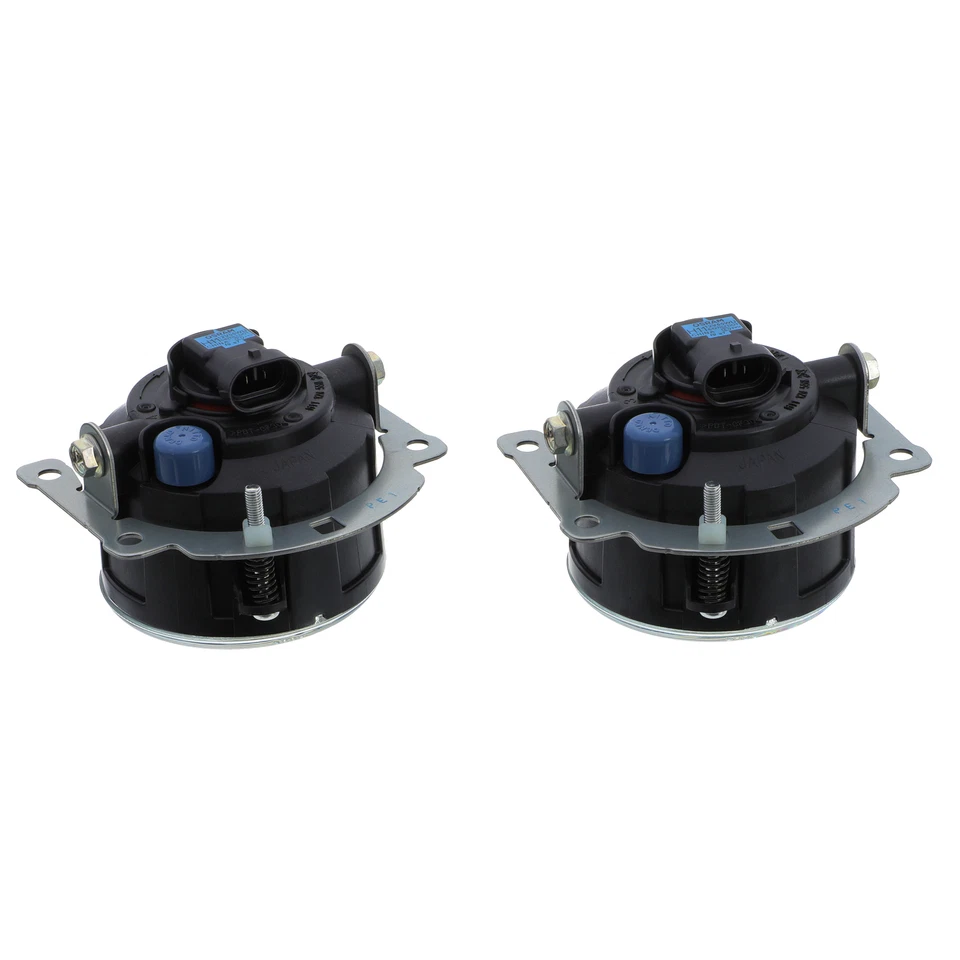 Nuevo kit de lámpara antiniebla de plástico de policarbonato negro Mirage OEM 2017-2023 MZ380714EX Foto 3 de 4