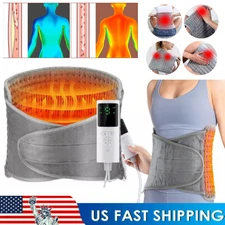 Electric Heating Pad For Press & Cramps Relief Pain Relief W/9 Level Heated Hot