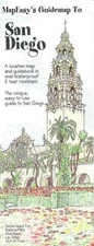MapEasy's Guide map to San Diego, California