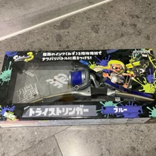 Splatoon 3 Water Gun Toy Tri-Stringer  Blue Nintendo Weapons