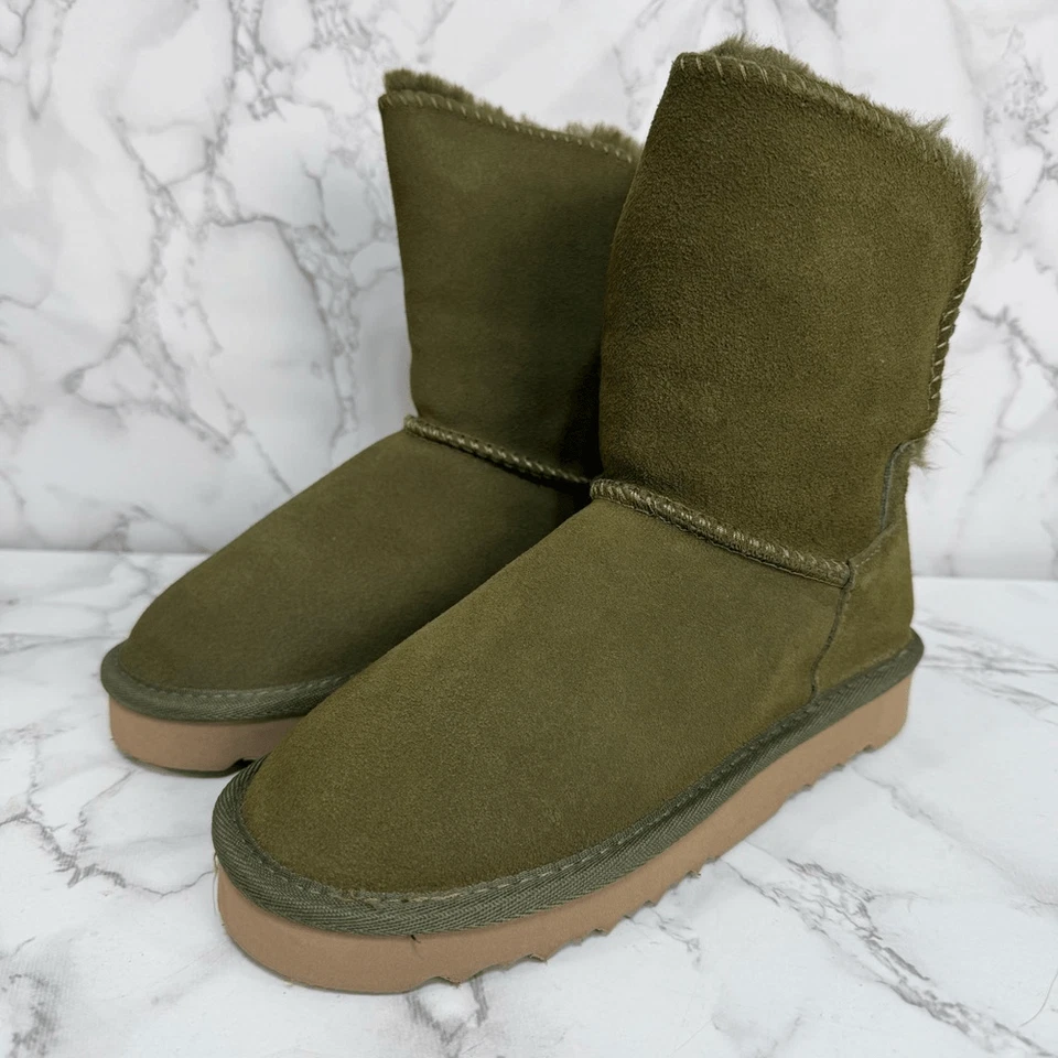 Botas de invierno de gamuza Style & Co. para mujer talla 5 NUEVAS # Caja K519 Foto 3 de 4