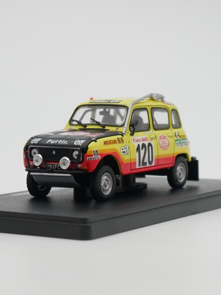 Ixo 1:43 Dakar Racing Renault 4 4x4 Diecast Car Model Metal Toy Vehicle