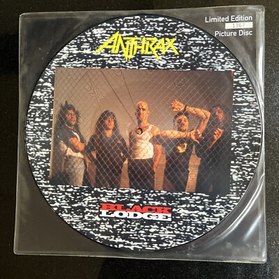 Anthrax - Black Lodge - Limited Edition 12'' Picture Disc Vinyl MINT/Unplayed