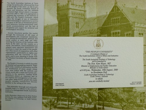 The people's university : the South Australian School of Mines and Industries - Picture 2 of 4